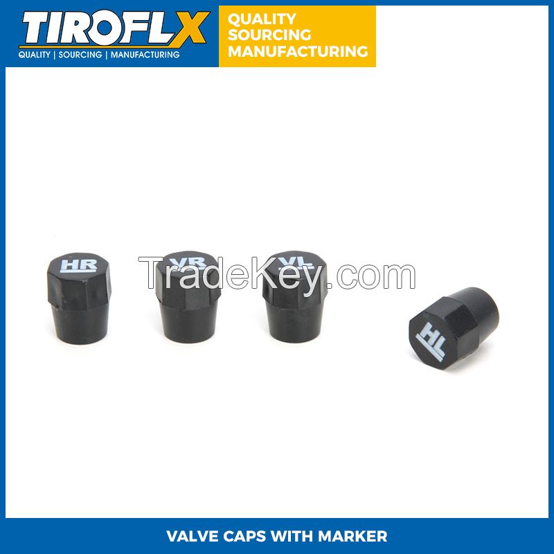 VALVE CAPS WITH MARKER