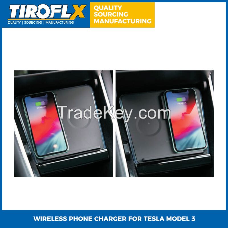 WIRELESS PHONE CHARGER FOR TESLA MODEL 3