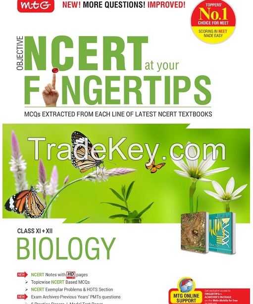 MTG NCERT Fingertips Biology â€“ Good for NEET Preparation