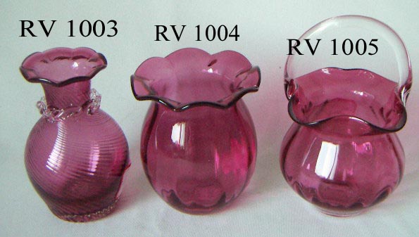 mini glass vase