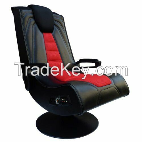 Ace Casual Pedestal III 2.1 Sound Wireless Video Foldable Gaming Chair Black/Red