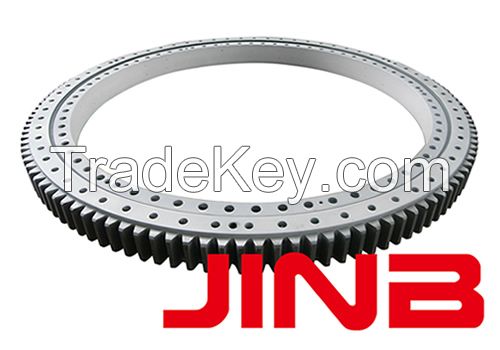 Flange slewing ring bearing / turntable bearing