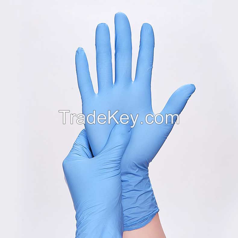 Cheap Disposable Examination Medical Nitrile Gloves Suppliers One Time Powder Free Seeking Blue Exam Hand Blend Nitril GlovesHot sa