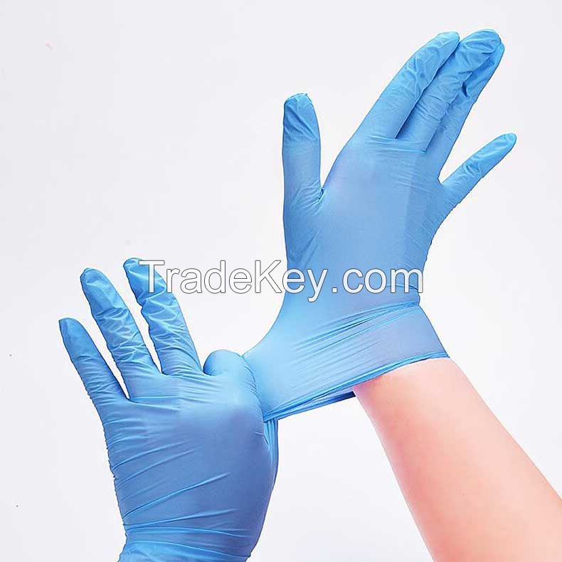 Cheap Disposable Examination Medical Nitrile Gloves Suppliers One Time Powder Free Seeking Blue Exam Hand Blend Nitril GlovesHot sa