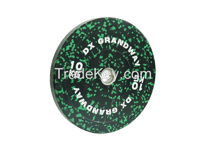 Camouflage colored  bumper plate