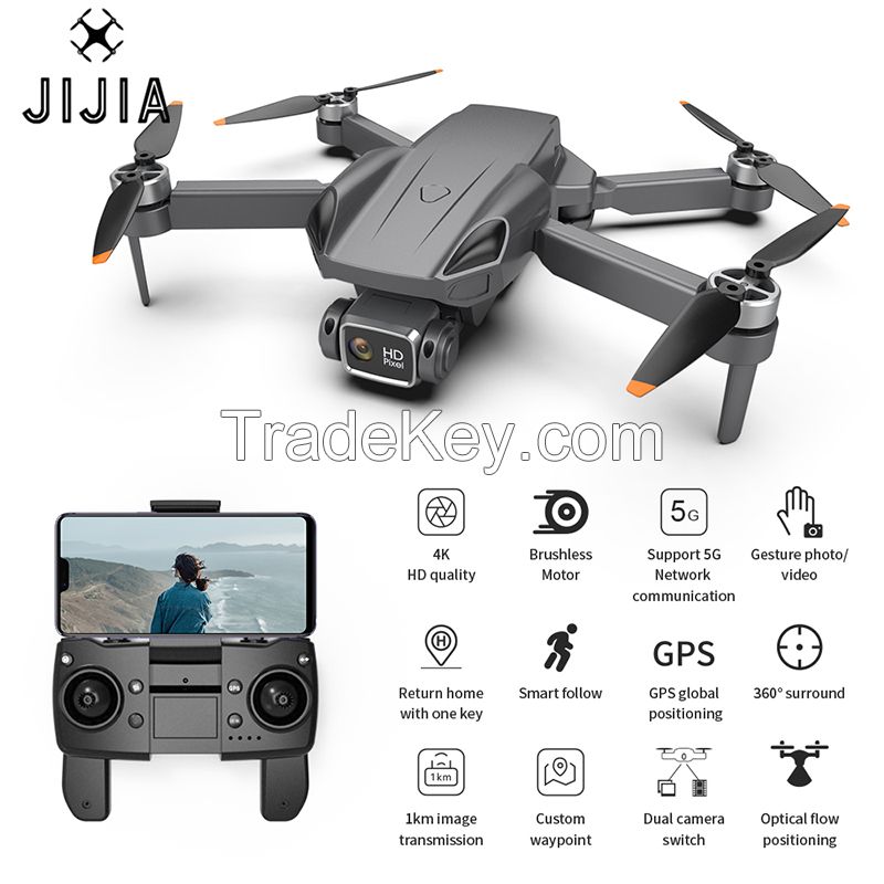 G21 Brushless GPS Drone, 5G WiFi Transmission with 4K Camera for Adult
