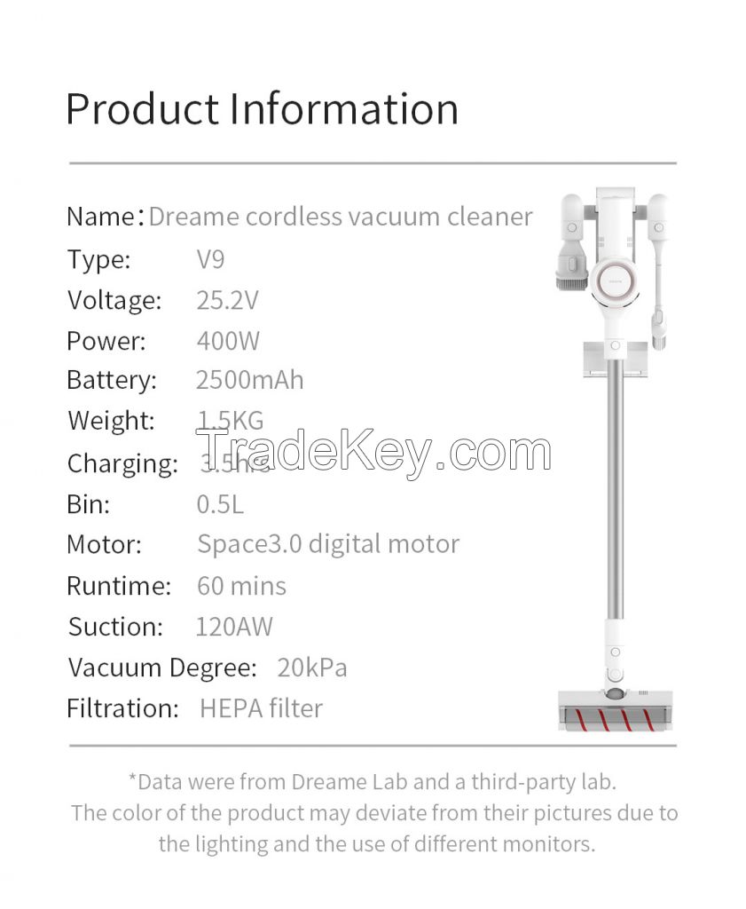 Dreame V9 Handheld vacuum cleaner