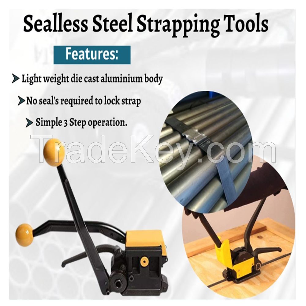 A333 Manual sealless steel strapping machine strapping tool