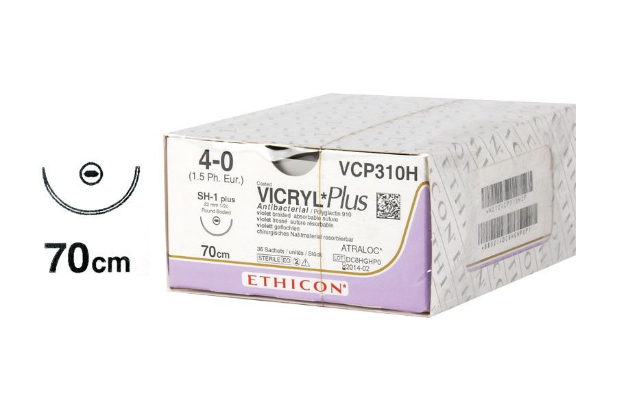 Ethicon Vicryl Plus Suture VCP-310H