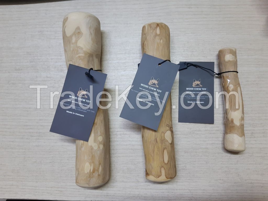 Coffee Wood Chew/ Dog Chew Stick/ Dog Chewtoy The Best Pet Toys for Your Pet Ms.Lucy +84 929 397 651