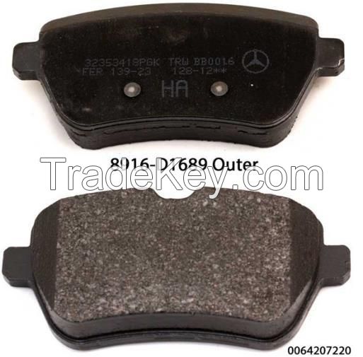 Brake pads for Mercedes Benz_ 008 420 0820