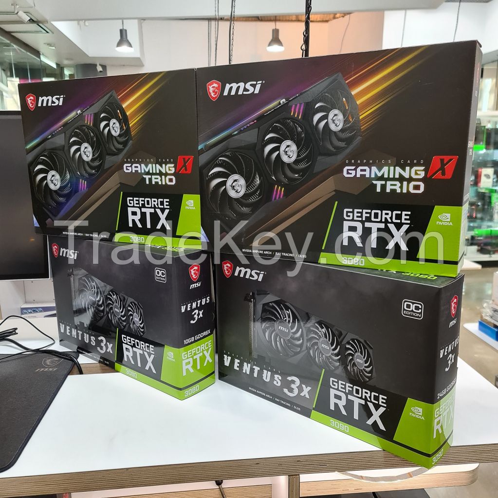 Most Wanted Original NEW MSI GeForce RTX 3090 VENTUS 3x OC 24GB GDDR6X Graphics Card