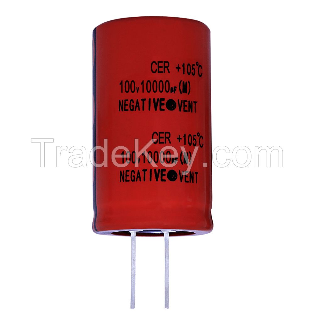 Radial 100uF 400V Electrolytic Capacitor