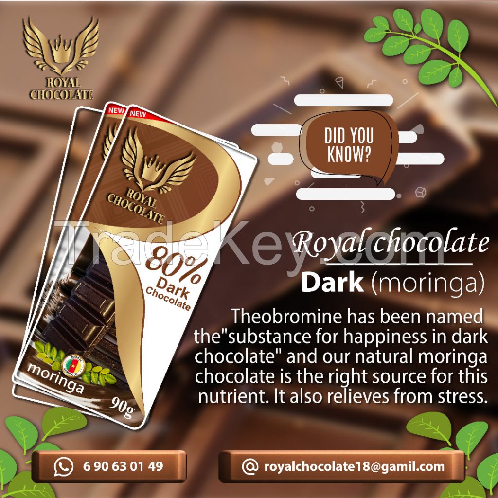 Royal Chocolate - moringa and Milk
