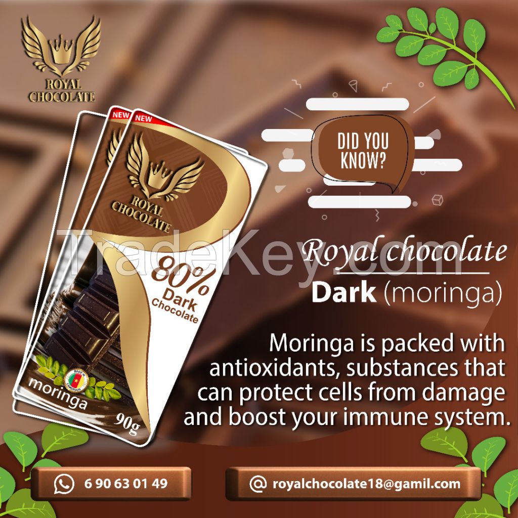 Royal Chocolate - moringa and Milk
