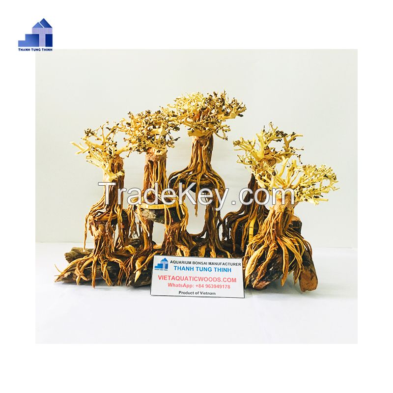  bonsai driftwood for aquarium decorations 