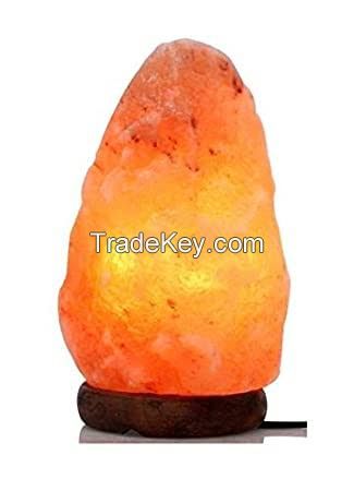 Pink salt lamps