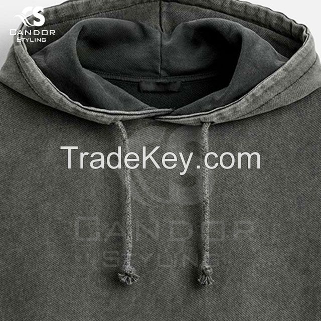 Sleeveless Zipper Hoodies Customizable