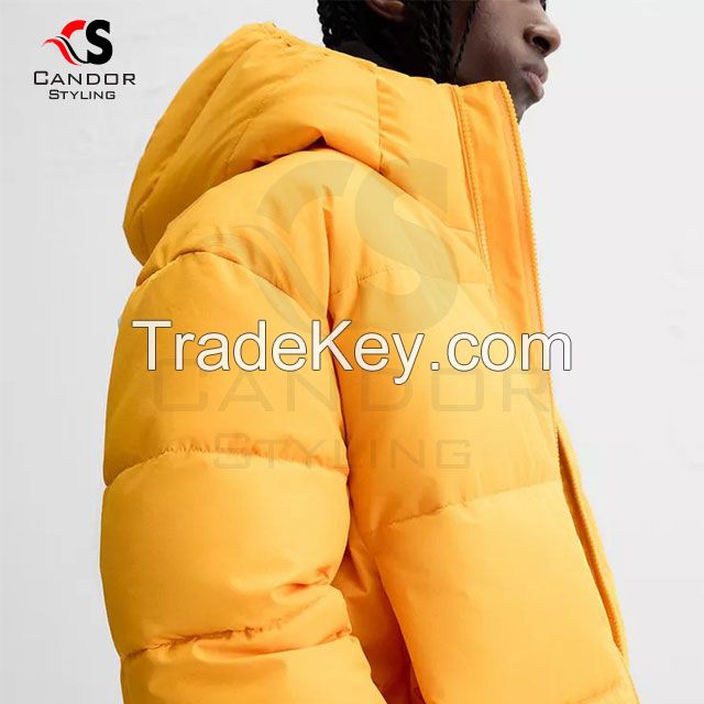 Stylish Premium Yellow Puffer Jacket 