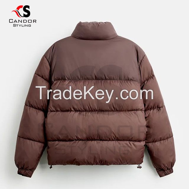 Stylish Premium Maroon Puffer Jacket 