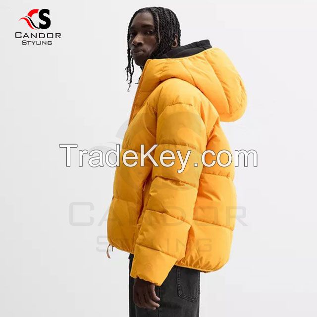 Stylish Premium Yellow Puffer Jacket 