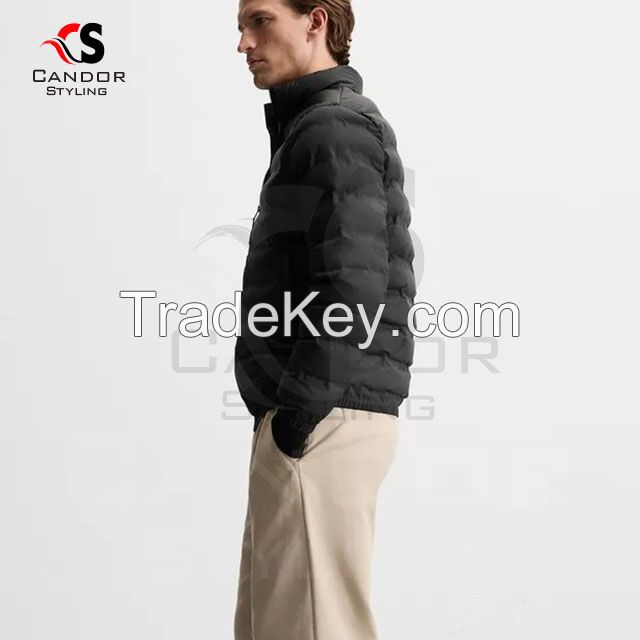 Winter Premium Black Puffer Jacket 