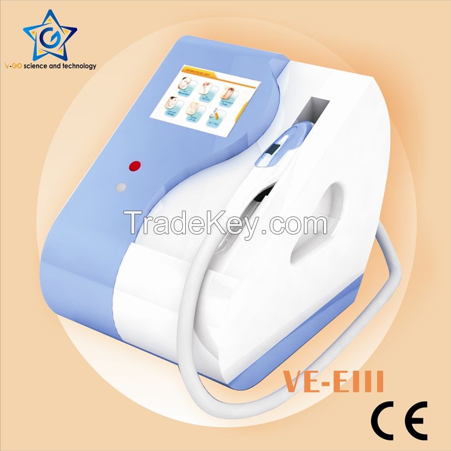 portable E-LIGHT hair removal and skin rejuvenation for beauty salon