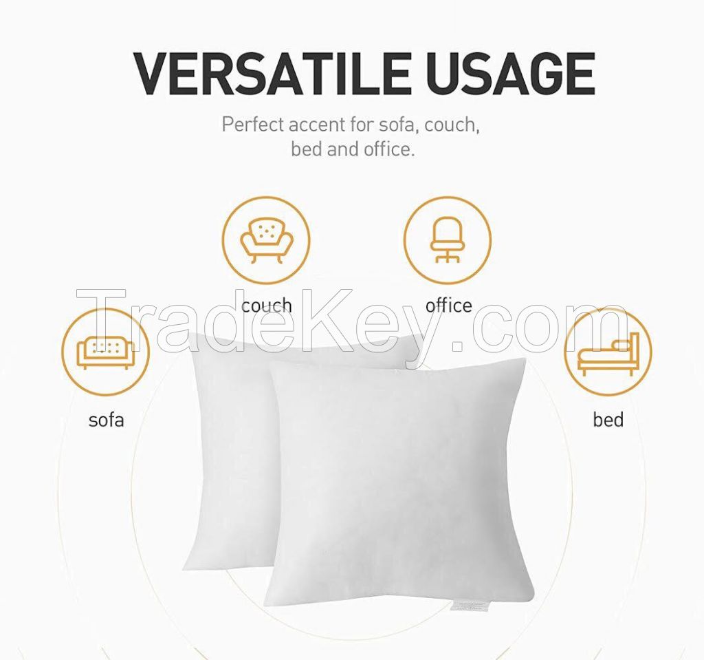 Shree Shakambhari Premium White Filled Cushion Insert