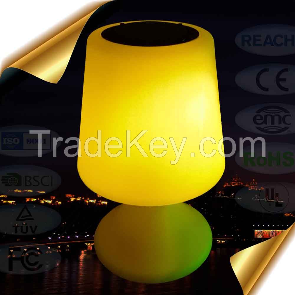 Portable Stereo Speaker Lamp Bluetooth V4.0+EDR LED Baby Stool with V4.0 Bluetooth Stereo Speaker