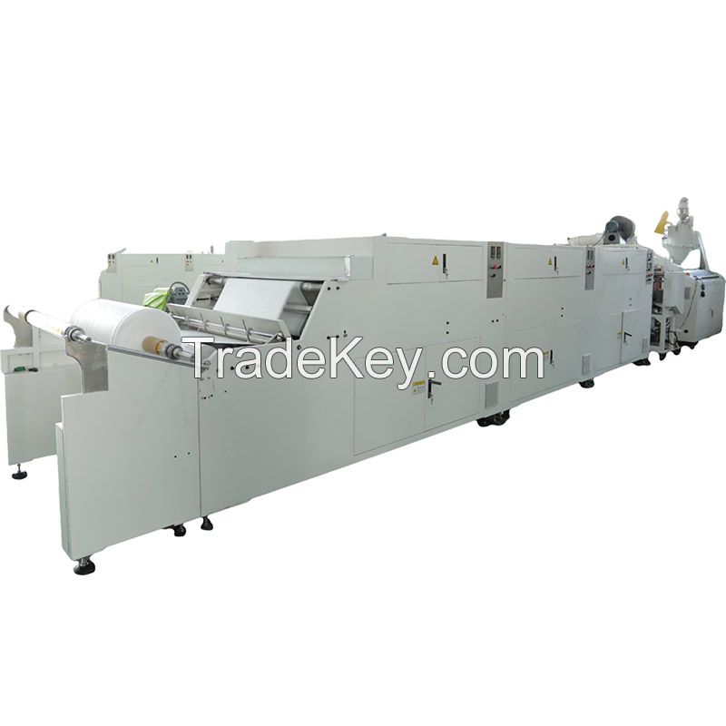 N95 N99 Standard Full Automatical 880mm Online Water Electret Melt Blown Fabric Producion Line V.0