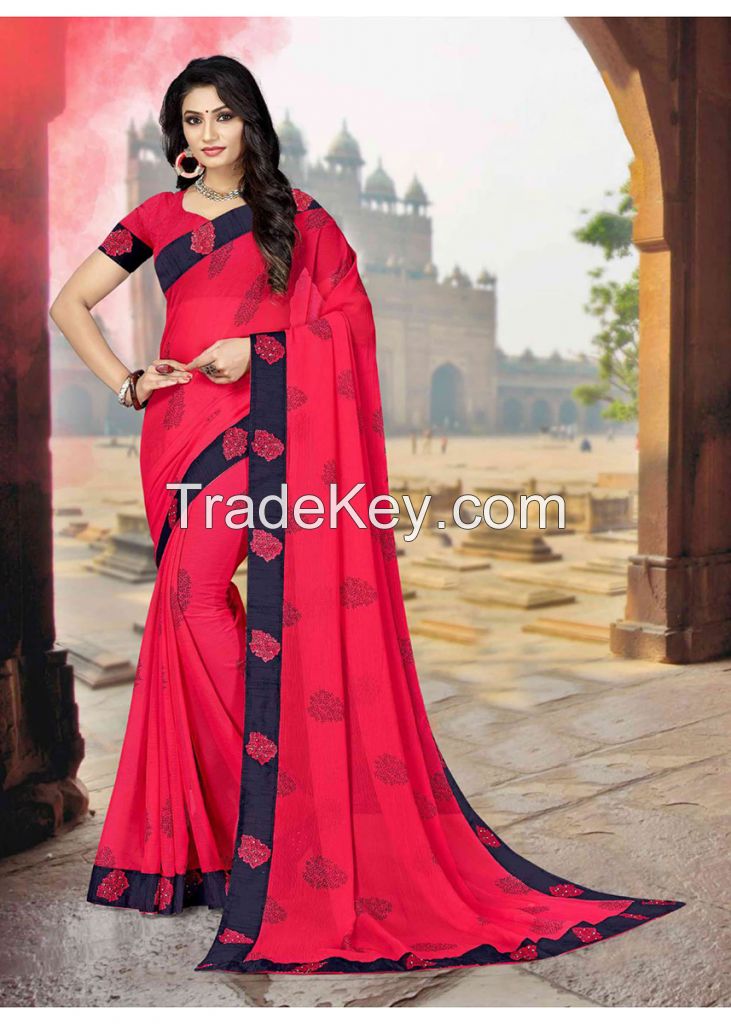 Checkout from ✓Ajmera Retail new collection of Indian Bridal Sarees @ Ajmera  outlet. | Indian bridal sarees, Bridal saree, Indian bridal