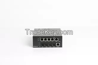 4 1000M RJ45 Uplink Ports 4 SFP PON Ports SFP EPON OLT Mini Size