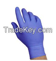 100 Pcs Nitrile Blue Durable Rubber Cleaning Hand Gloves Powder Latex Free