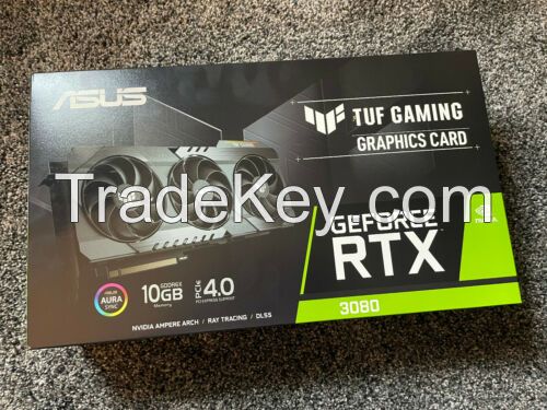 ASUS TUF NVIDIA GeForce RTX 3080 TUF-RTX3080-10G Gaming Graphics Card- GDRR6X