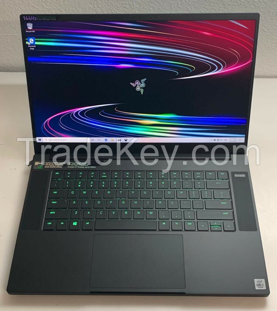 Razer Blade 15 RZ09-0328 Laptop Core i7-10750H 2.60GHz 16GB 256GB SSD GTX 1660Ti 