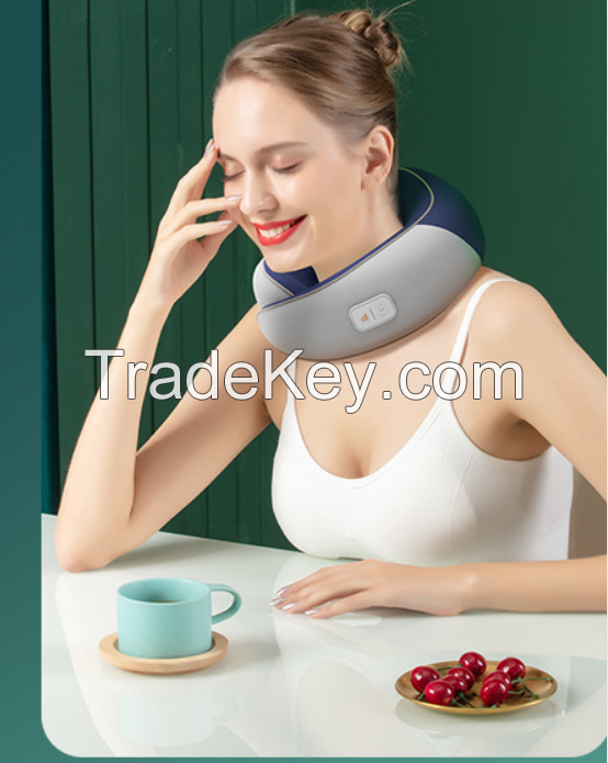 Cervical Vertebra Massager Electric Portable Mini Intelligent Adjustable Heating Neck Massager
