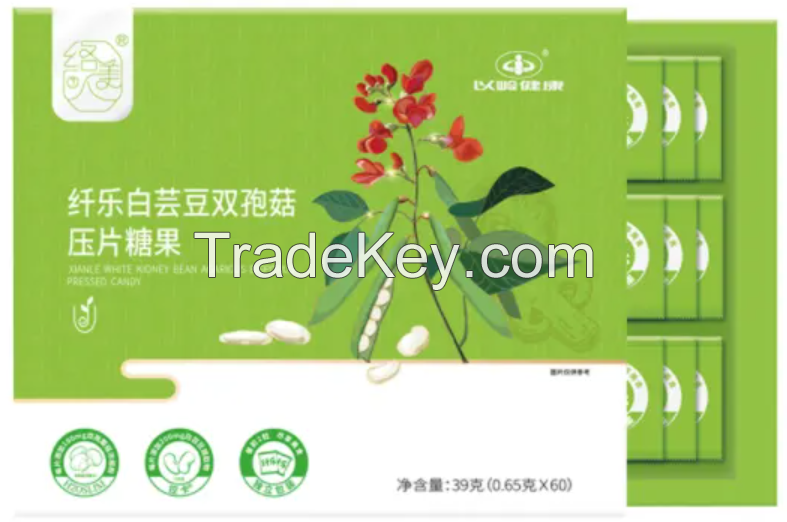 Diet Candy Slimming And Fat Reducing White Kidney Bean And Diploid Mushroom Fiber