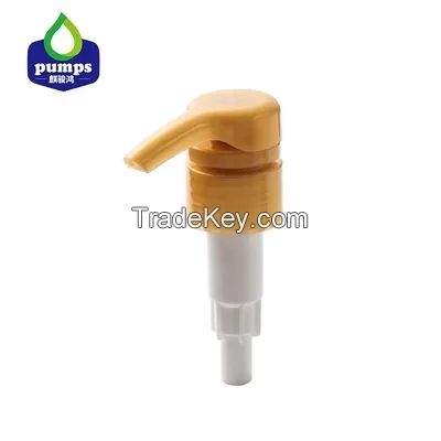 PP Plastic Cosmetic Lotion Pump 28-410 24/410 Ribbed Closure Custom Logo