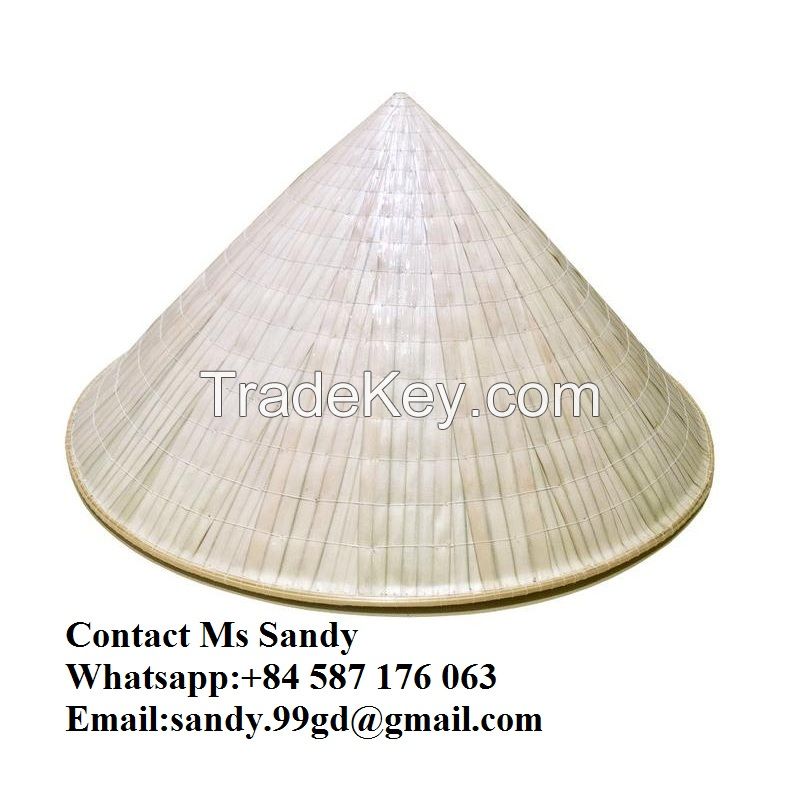 Bamboo Palm Leaf Conical Hat Handmade From Viet Nam 