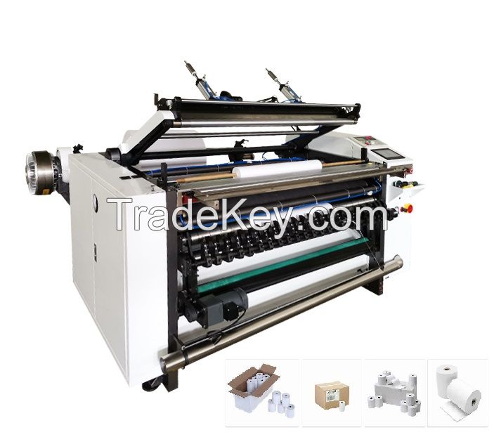 Manual Thermal Paper POS ATM Slitting Rewinding Machine