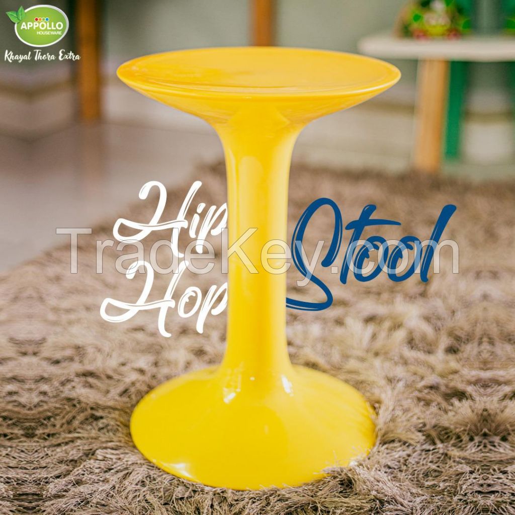 Appollo houseware high quality durable detachable Hip Hop Stool Kids Sitting Chair Stool kids chair plastic chair for play area garden indoor and outdoor uses. Easy to handle stool for kids, light weight colorful stool for kids.