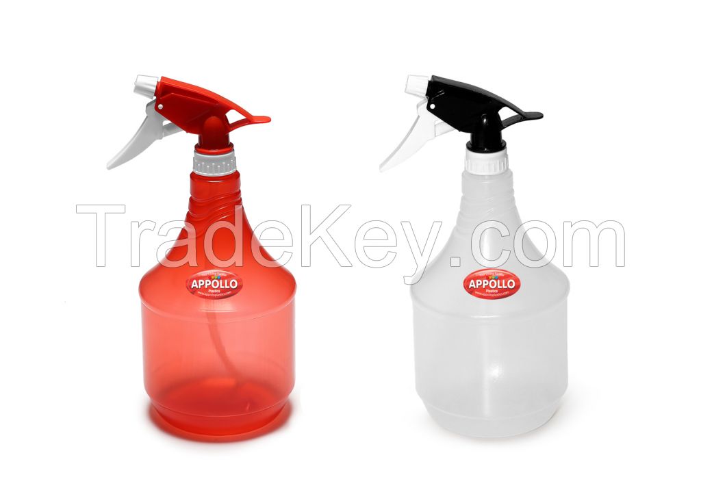 Splash Spray Bottle model 1, spray bottle for bathroom and kitchen, spray bottle for cleaning mirrors, furniture and floor, light weight, durable and BPA free plastic spray bottle, leak proof spray bottle.