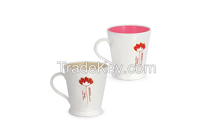 Flower Mug with stylish and attractive design, ideal for picnics, BBQ, camping, and birthday parties. High premium quality and dishwasher safe.