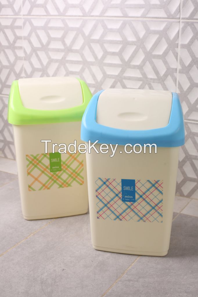 Appollo houseware Fresh Hut Bin (Medium) high quality light weight dustbin easy to handle light weight durable plastic trash bin, unbreakable reusable easy to carry recycle bins.