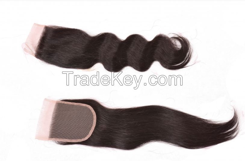 Lace 4*4 closures - straight,wavy and curly