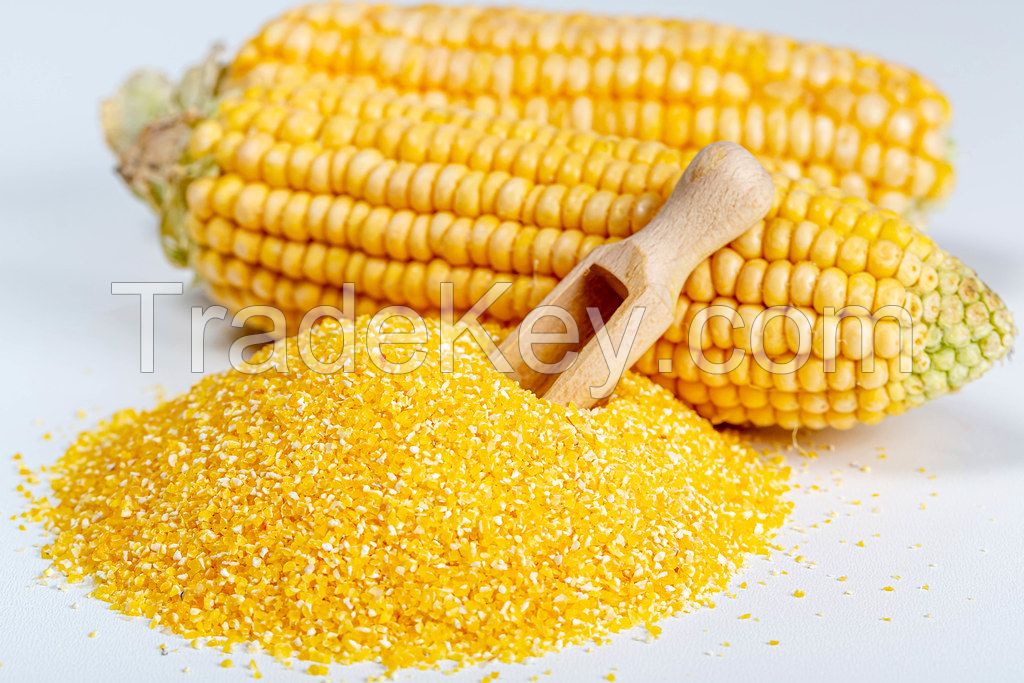 corn grit, corn flour