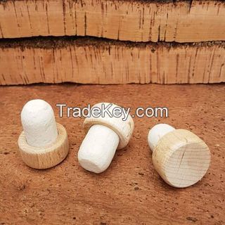 Cork stopper, tappered cork, bartops, specialties