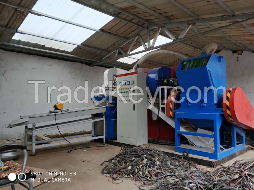 scrap copper wire recycling machine cables processing equipment