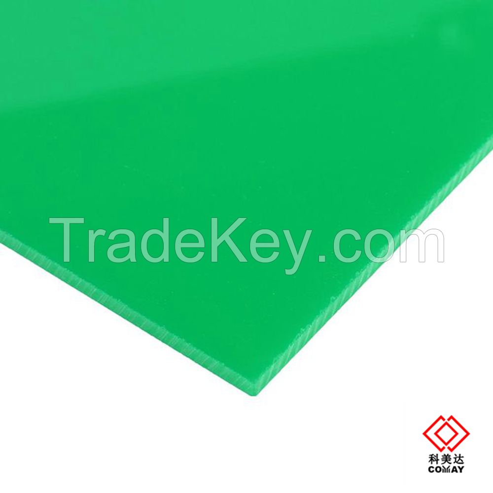 GREEN Hot sale unbreakable acrylic sheets for advertising