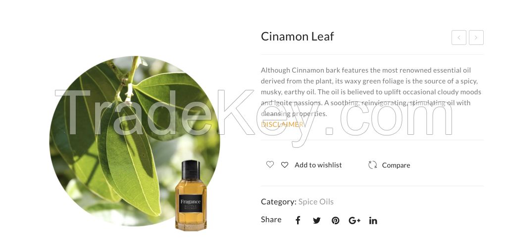 Pure cinnamon bark oil